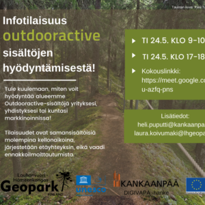 Infotilaisuus Outdooractive-alustasta 24.5.