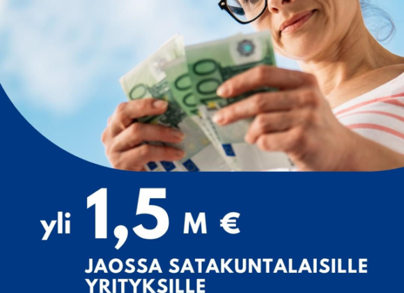 Satakuntalaisille yrityksille jaossa yli 1,5 milj. euroa kehittämisavustuksia