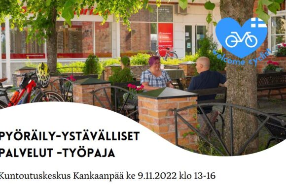 Pyöräily-ystävälliset palvelut työpaja Kankaanpäässä 9.11.