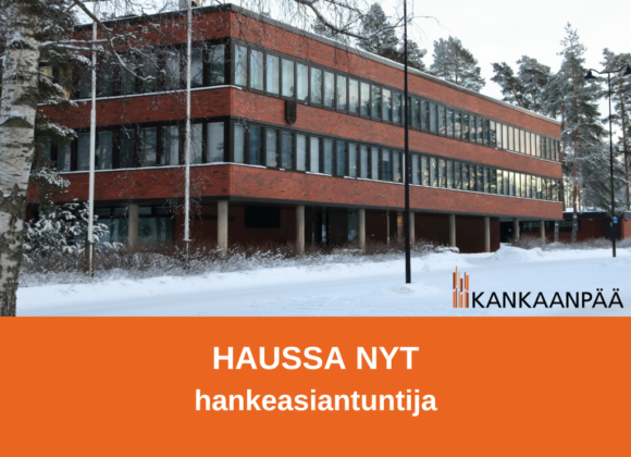 Haemme nyt hankeasiantuntijaa vastaamaan Kankaanpään kaupungin tuottamasta JTF-rahoituksen neuvonta- ja aktivointityöstä
