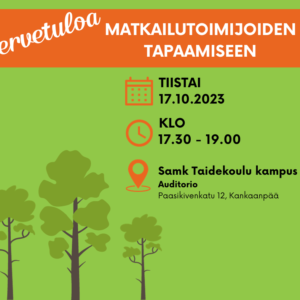 Kankaanpään matkailutoimijoiden tapaaminen ti 17.10.