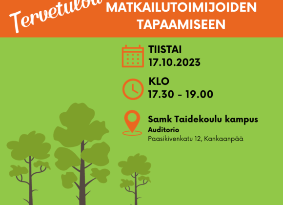 Kankaanpään matkailutoimijoiden tapaaminen ti 17.10.