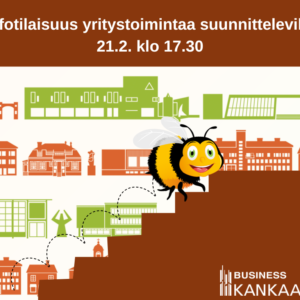 Infotilaisuus yritystoimintaa suunnitteleville ke 21.2. klo 17.30 alkaen