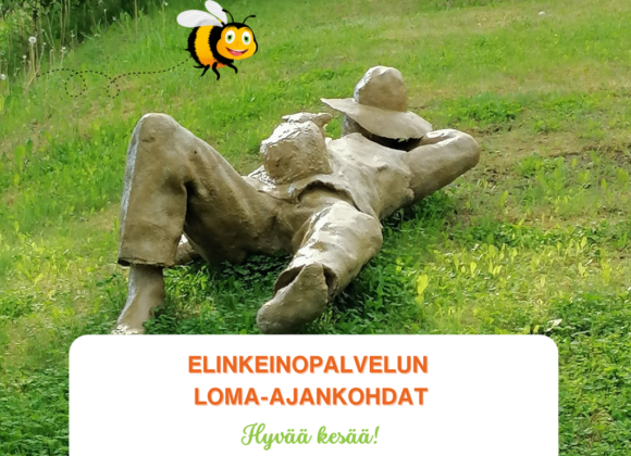 Elinkeinopalvelut lomalla seuraavasti
