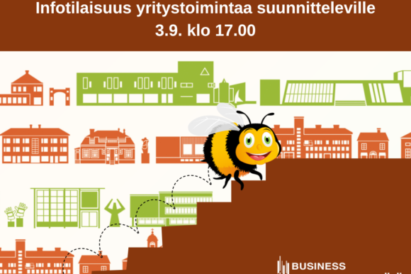 Infotilaisuus yritystoiminnan aloittamisesta kiinnostuneille 3.9. klo 17 alkaen