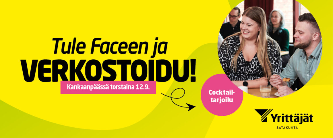 Mikro- ja yksinyrittäjien verkostoitumisilta Kankaanpäässä 12.9.