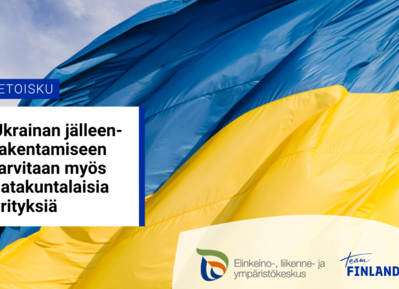 Ukrainan jälleenrakentamiseen liittyvä verkkotyöpaja 13.3.