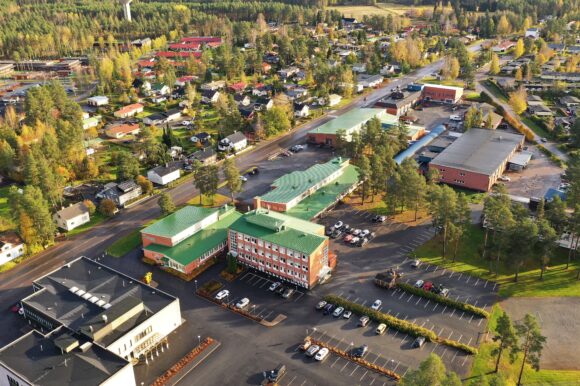 Ilmakuva koulusta