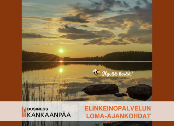 Elinkeinopalvelut lomalla seuraavasti