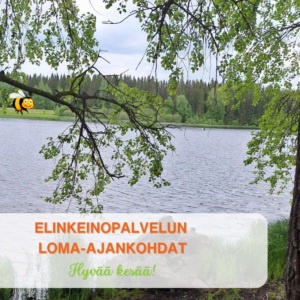 Elinkeinopalvelut lomalla seuraavasti