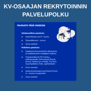 Kansainvälisen osaajan rekrytoinnin palvelut Satakunnassa