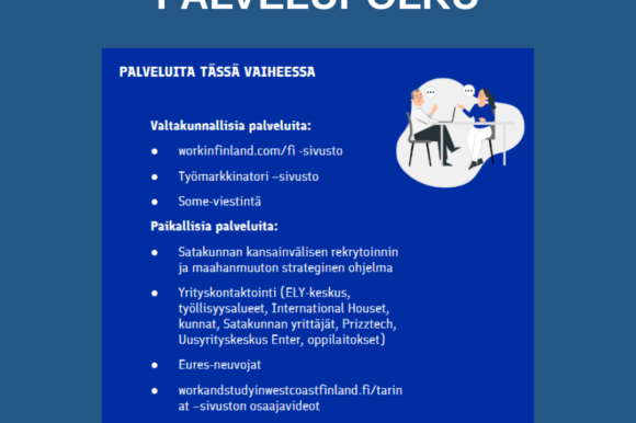 Kansainvälisen osaajan rekrytoinnin palvelut Satakunnassa
