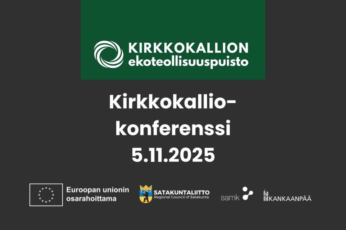 Kirkkokallio-konferenssi 2 Kiertotaloustapahtuma Kirkkokallio-konferenssi Kankaanpäässä 5.11.2025