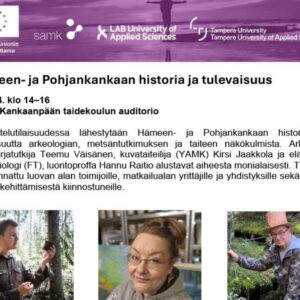 tapahtumamainos kuvituskuva pääosin tekstiä sisältävästä tapahtumamainoksesta