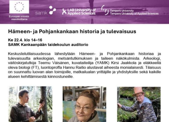 kuvituskuva pääosin tekstiä sisältävästä tapahtumamainoksesta