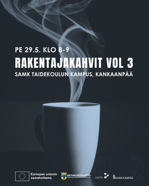 Rakentajakahvit IG Rakentajakahvit pe 29.5. klo 8-9