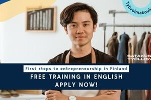 image001 First steps to entrepreneurship in Finland – Yrittäjyyskoulutusta englanniksi Satakunnassa maahanmuuttajille