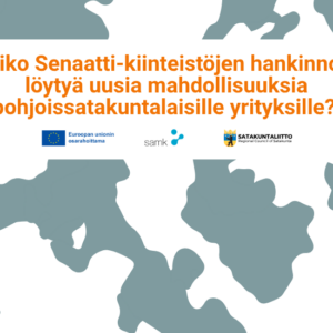 Voisiko Senaatti-kiinteistöjen hankinnoista löytyä uusia mahdollisuuksia pohjoissatakuntalaisille yrityksille?